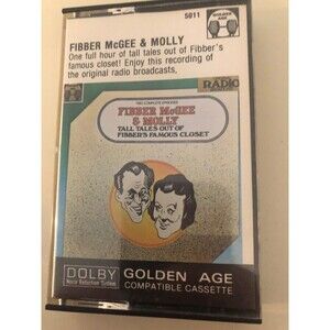 FIBBER McGEE & MOLLY Cassette Original Radio Broadcast - Golden Age 5011